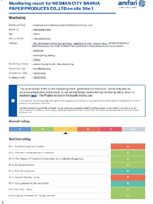 Qualification Certificate