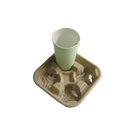 Takeaway milk tea cup holder